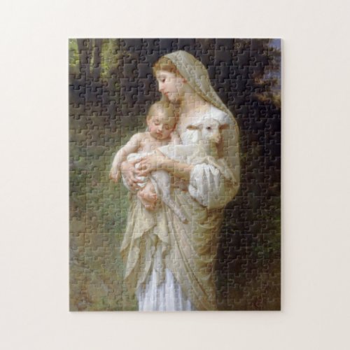 Innocence by William Bouguereau Puzzle