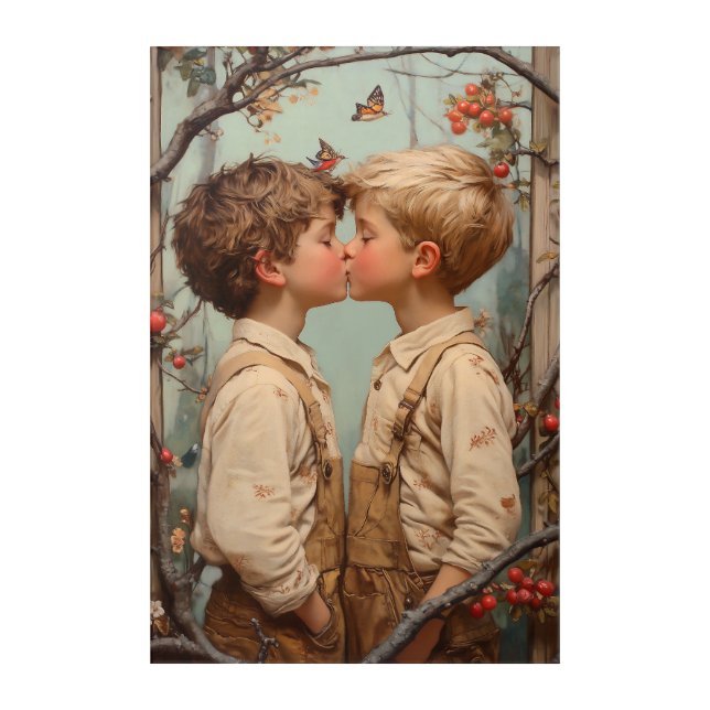 Innocence in Bloom Acrylic Print (Front)