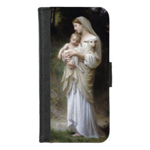 Innocence (Madonna and Child), Bouguereau iPhone 8/7 Wallet Case
