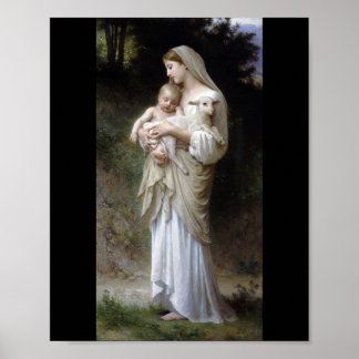 Innocence (Madonna and Child), Bouguereau Poster