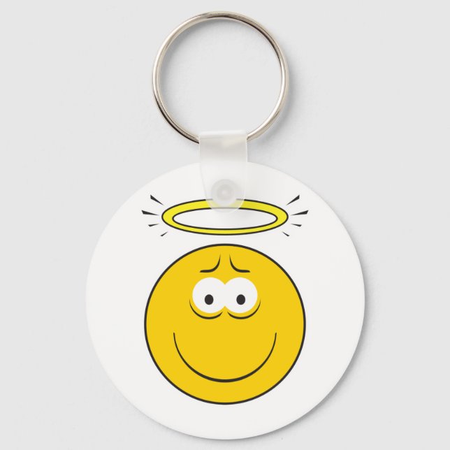 Innocent Angel Face Keychain (Front)