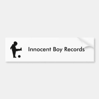 Innocent Boy Records Bumper Sticker