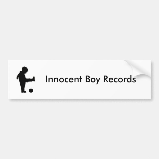 Innocent Boy Records Bumper Sticker (Front)
