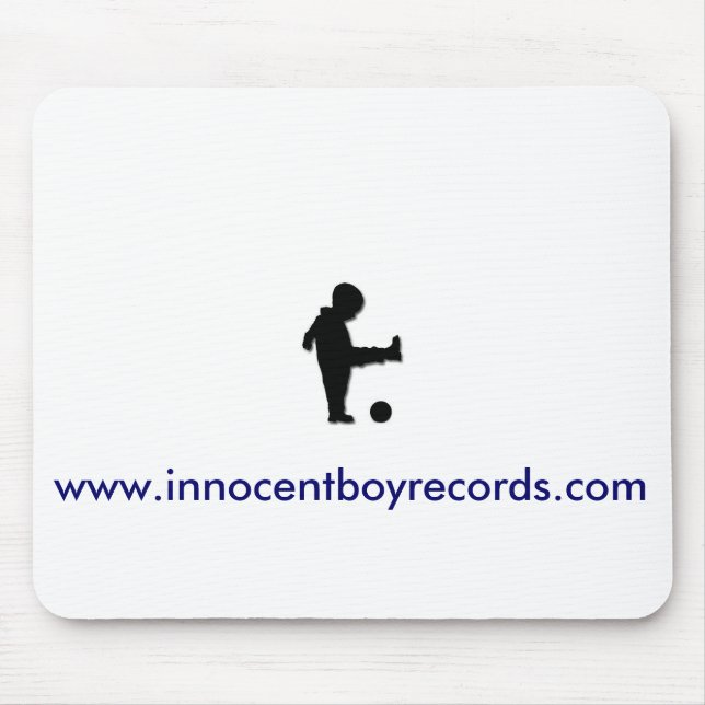 Innocent Boy Records Mousepad (Front)