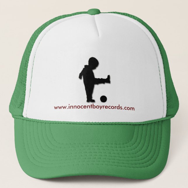 Innocent Boy Records Trucker Hat w/writing (Front)