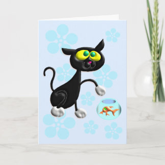 Innocent Cat Card