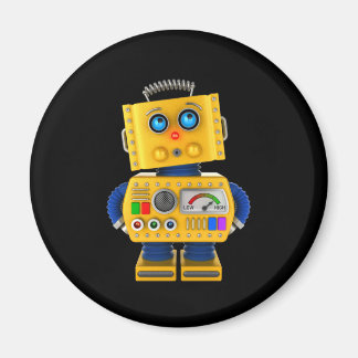 Innocent looking toy robot magnet