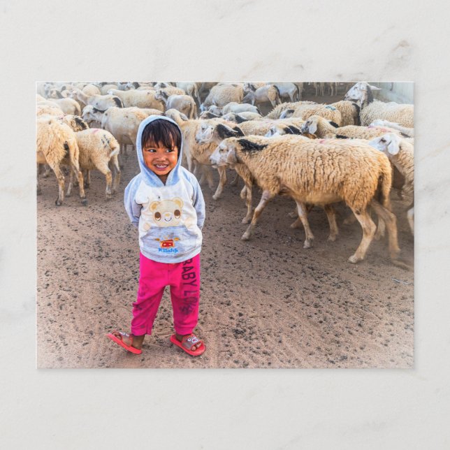 Innocent Smile © Postcard (Front)