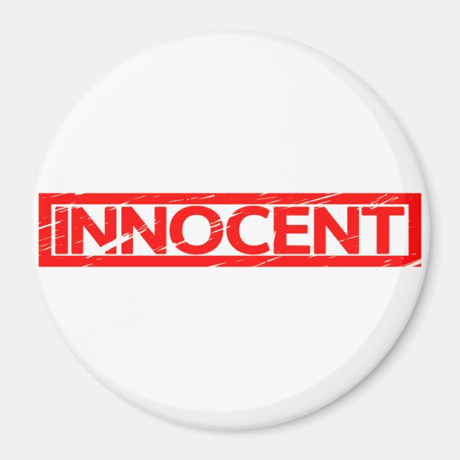 Innocent Stamp Magnet (Front)