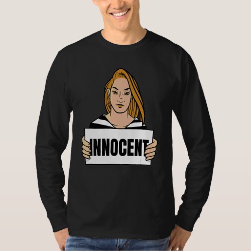 Innocent Woman Jail T_Shirt