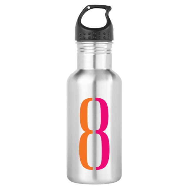Innov8tive 8 stainless steel water bottle (Front)