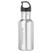 Innov8tive 8 stainless steel water bottle (Back)