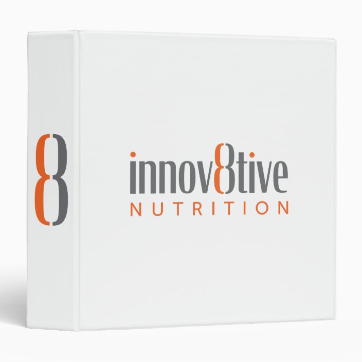 Innov8tive Nutrition 3 Ring Binder