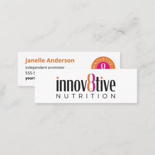 Innov8tive Nutrition Mini Business Card