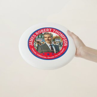 Innovate, Collaborate, Elevate: For Our District Wham-O Frisbee
