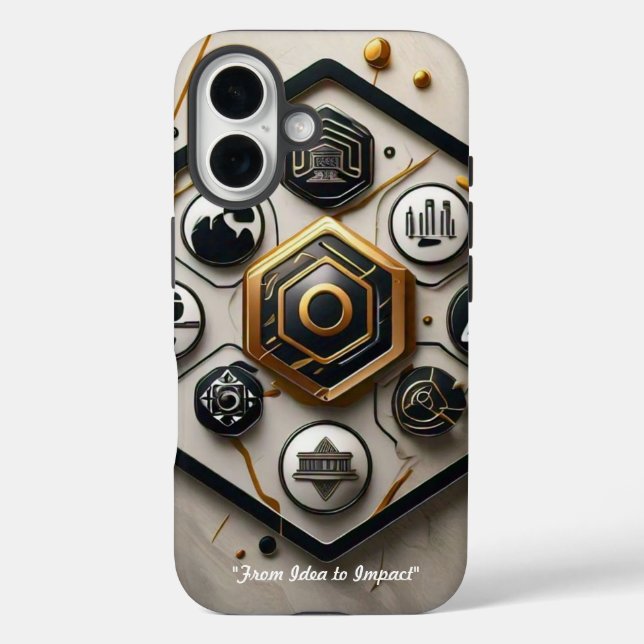 "Innovate, Disrupt, Repeat" Case-Mate iPhone Case (Back)