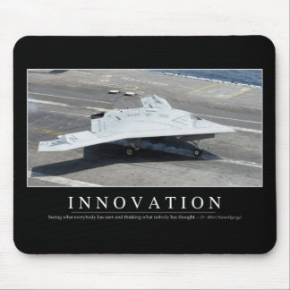 Innovation: Inspirational Quote 1 Mouse Pad