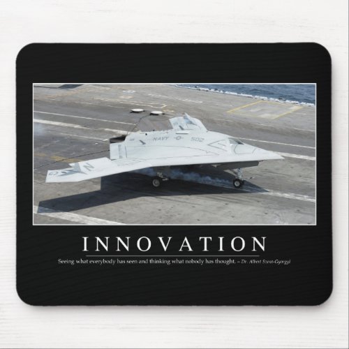 Innovation Inspirational Quote 1 Mouse Pad