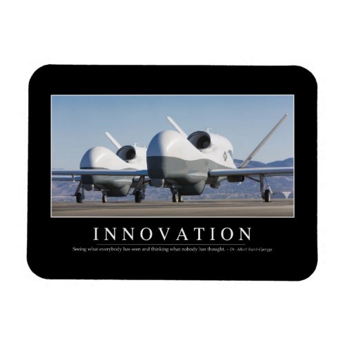 Innovation Inspirational Quote 2 Magnet