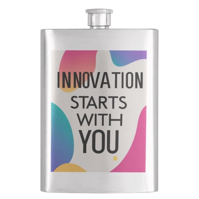 Innovation Starts With You Flask (Front)