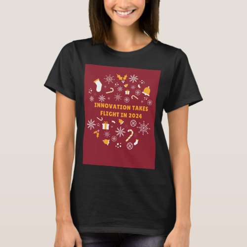 INNOVATION TAKES FLIGHT IN 2024 New Year AAM UAM T_Shirt
