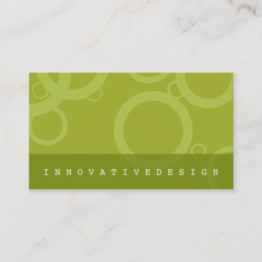 Customizable Innovative Design Business Cards