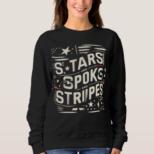 Innovative Patriotic Design Stars Spooks  Sweatshirt