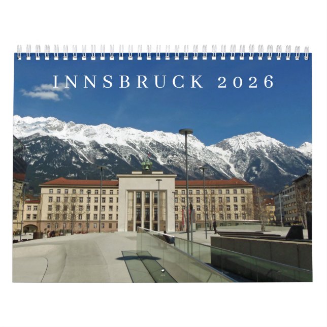 Innsbruck 2026 calendar (Cover)
