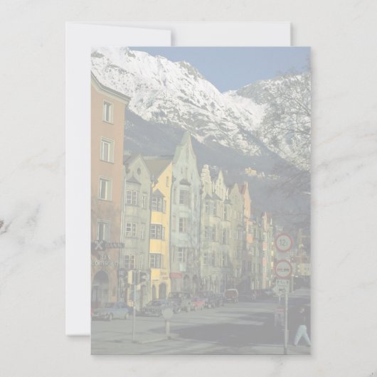 Innsbruck, Austria in Europe (Back)