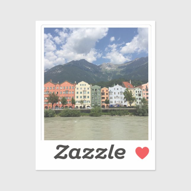 Innsbruck Austria’s city in Tyrol  Sticker (Sheet)