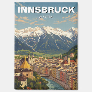 Innsbruck Austria Travel Magnet