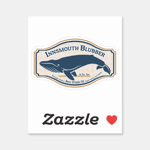 Innsmouth Blubber Whale Oil Sticker