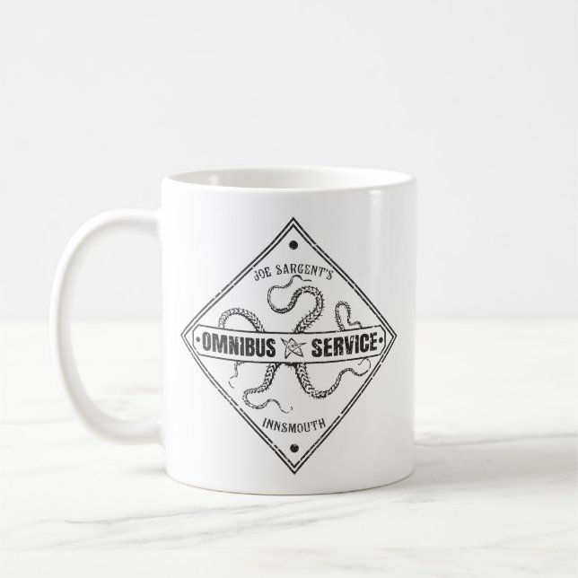 Innsmouth Bus Service Joe Sargent Coffee Mug (Left)