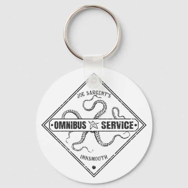 Innsmouth Bus Service Joe Sargent Keychain (Front)