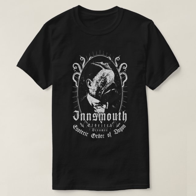 Innsmouth - Esoteric order of Dagon - Lovecraftian T-Shirt (Design Front)