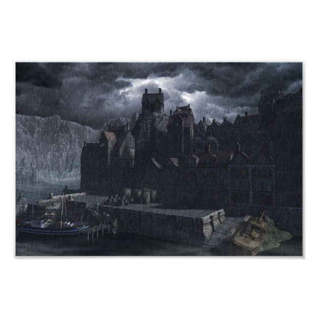 Innsmouth Harbor Photo Print (Front)