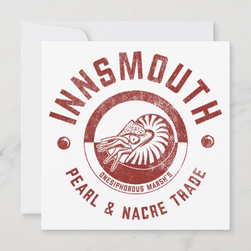 Innsmouth Marshs Pearl Trade Lovecraft Invitation