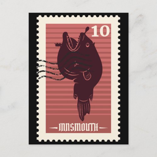 Innsmouth Post Stamp Postcard