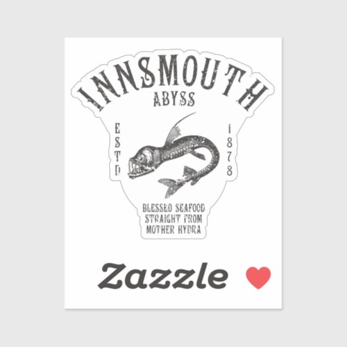 Innsmouth Seafood Deep_sea Fish Viperfish Sticker