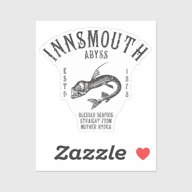 Innsmouth Seafood Deep-sea Fish Viperfish Sticker (Sheet)