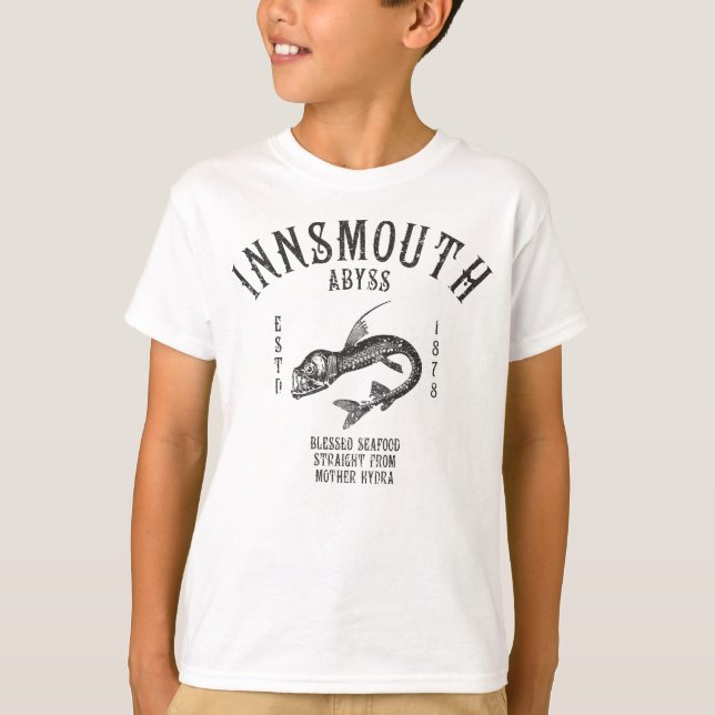 Innsmouth Seafood Deep-sea Fish Viperfish T-Shirt (Front)