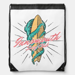 Innsmouth Surf Club Drawstring Bag
