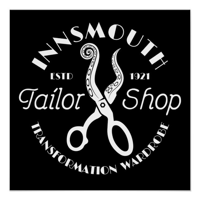 Innsmouth Tailor Lovecraft Poster (Front)