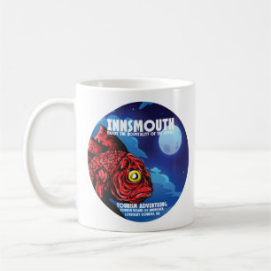 Innsmouth Vintage Travel Poster Lovecraft Coffee Mug