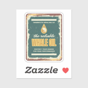 Innsmouth Whale Oil Lovecraft Sticker