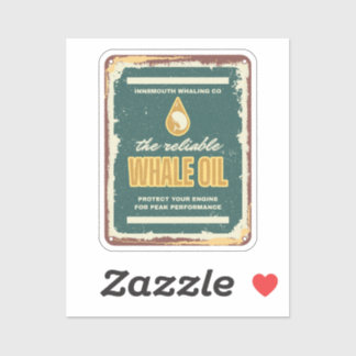 Innsmouth Whale Oil Lovecraft Sticker