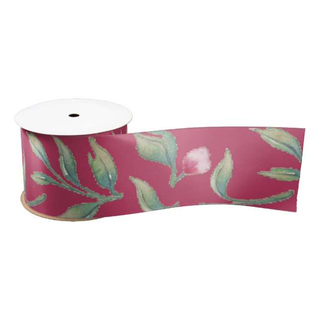 Innuendo Pink Wedding Satin Ribbon (Spool)