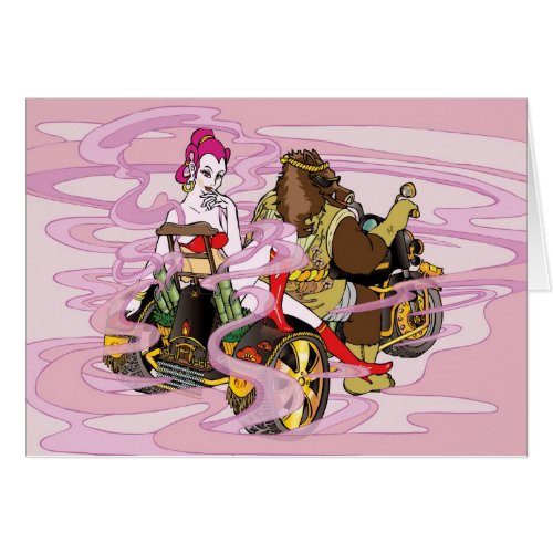 goddess benten trike boar wild rider イノシシ トライク ライダー 弁天 自然 動物