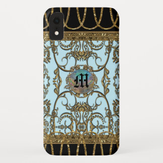Inoubliable Delight Elegant Monogram iPhone XR Case