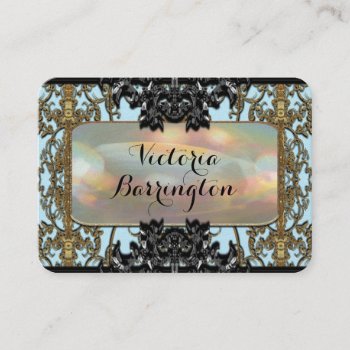 Inoubliable Pearl Professional Business Card by LiquidEyes at Zazzle